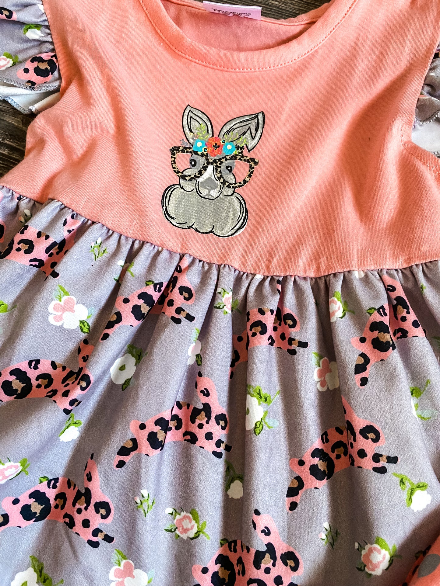 Leopard Bunny Tunic Set