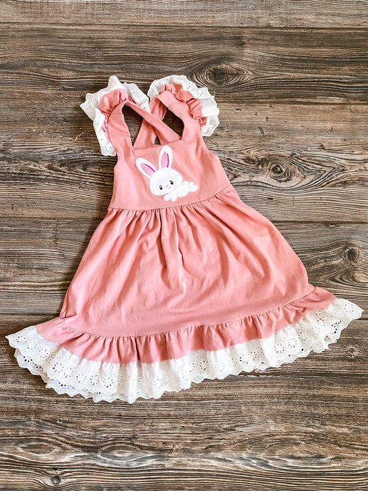 Pink Ruffle Bunny Dress